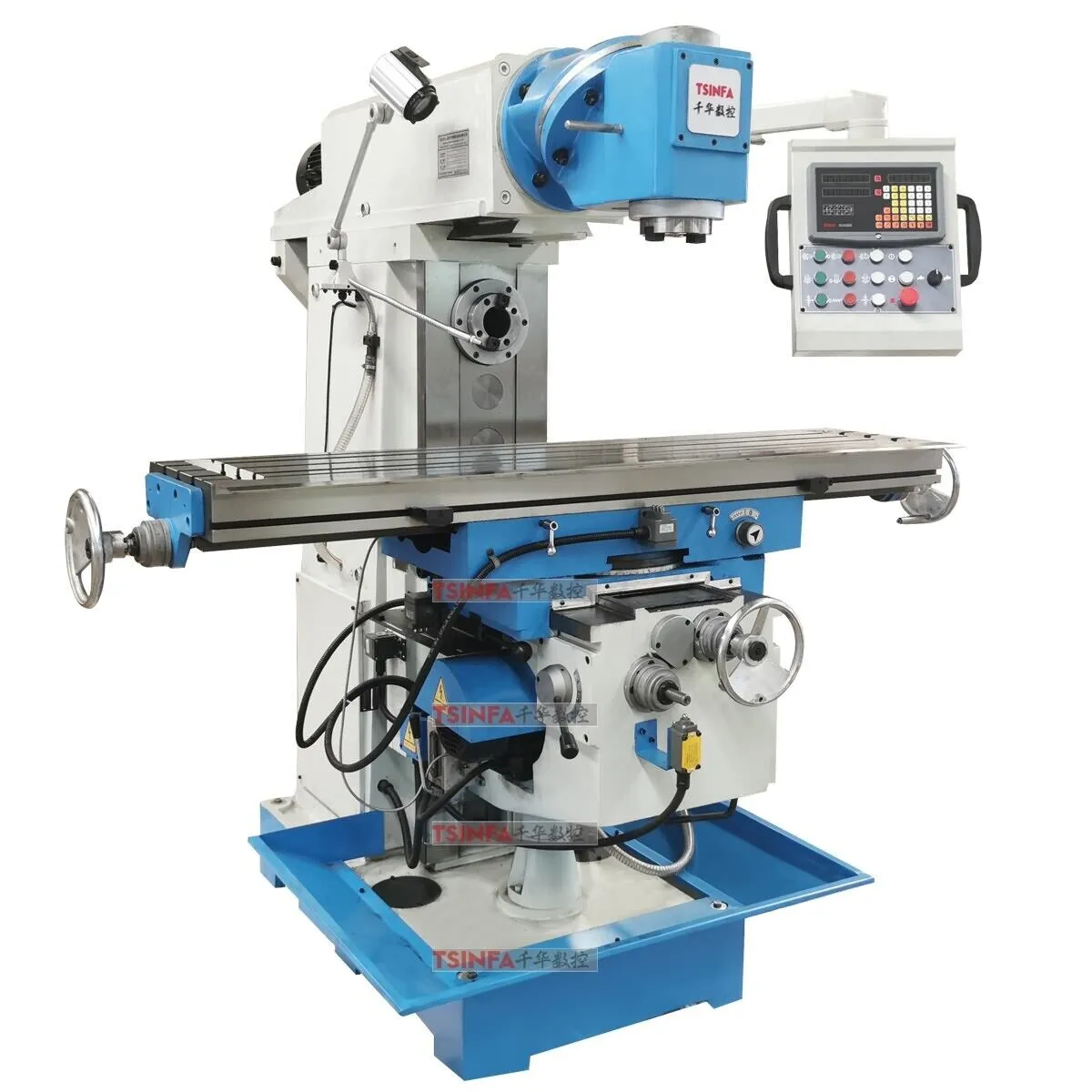 DRO Milling Machine Operation